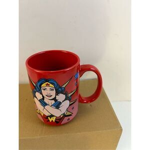 DC Comics Wonder Woman‎ Red Żak coffee mug cup